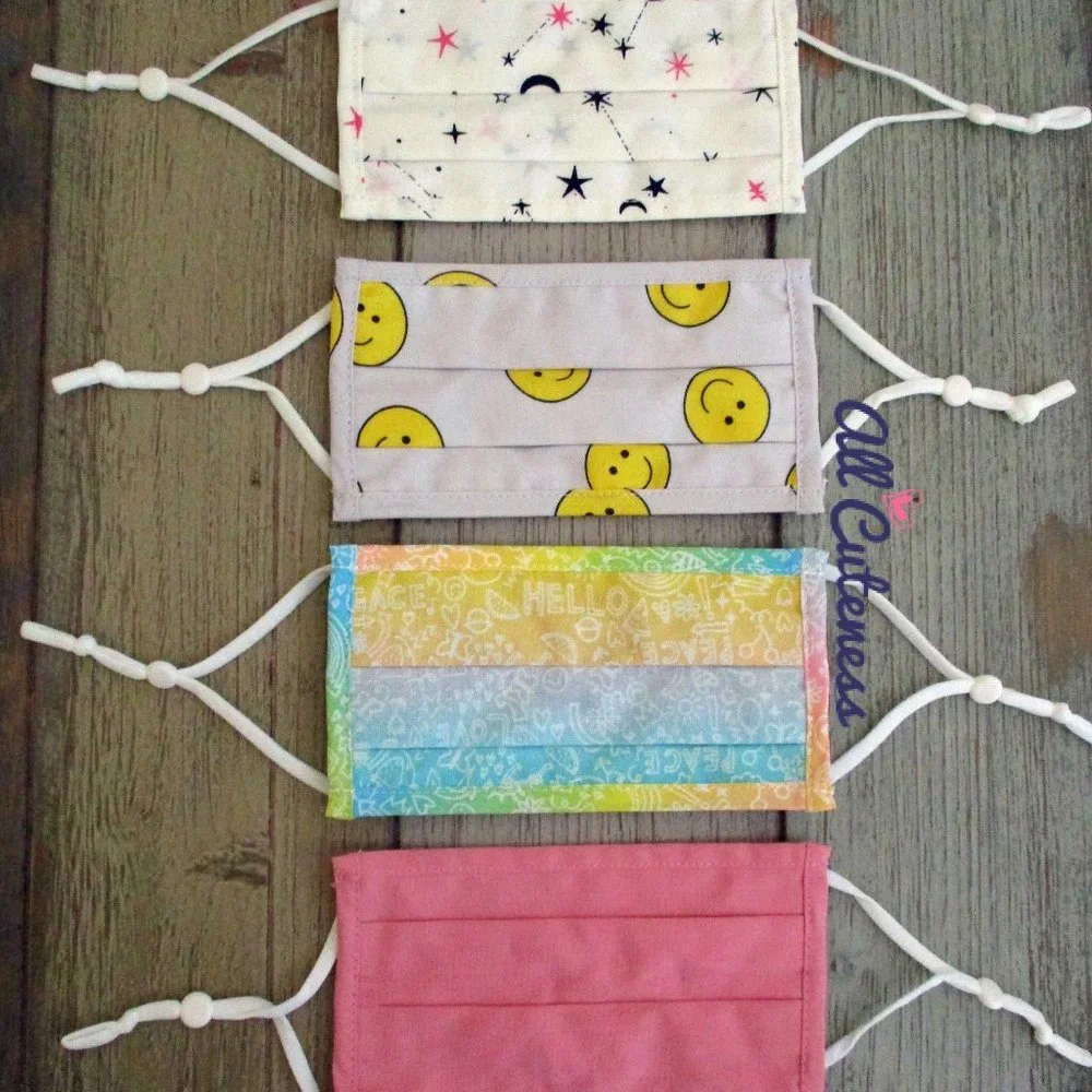 Kids Face Masks Bundle (NWOT)